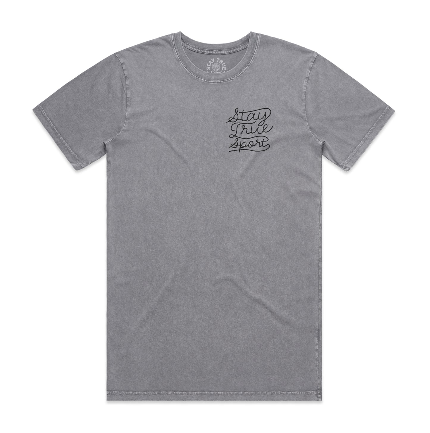 Cursive Tee - Stone