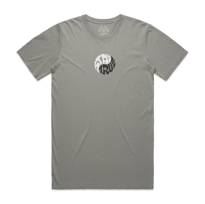 Patience Under Pressure Tee - Granite